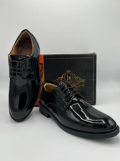 chaussures classic noir brillent derby