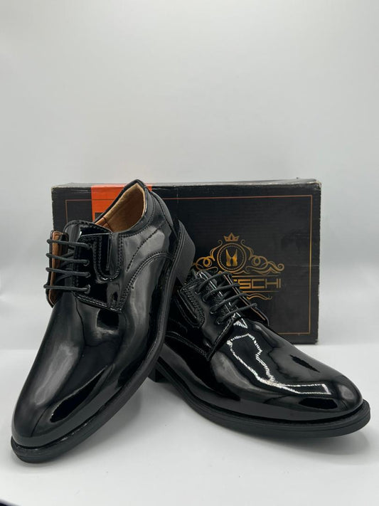 chaussures classic noir brillent derby